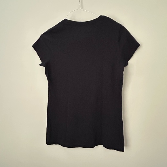 Banana Republic Black Short Sleeve Tee - Picture 2 of 7